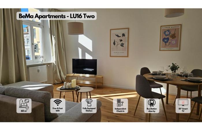 BeMa Apartments Bamberg - modern, geräumig, neu und in zentraler Lage - LU16 Two