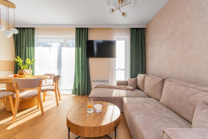 APARTAMENTY MIERZEJA STEGNA PARK II - Premium, 500 m od plaży, Bezpłatny Meleks