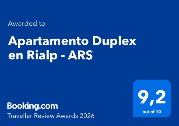 Apartamento Duplex en Rialp - ARS