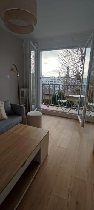 T2 lumineux avec balcon, parking - Centre-ville Mer