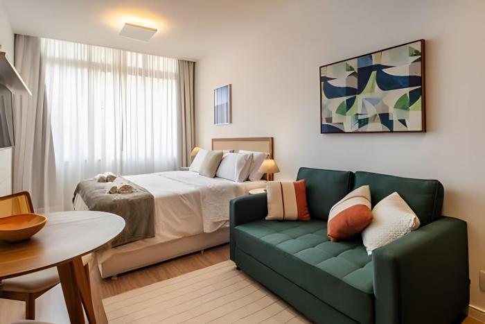 CurtaIpanema: Studio sofisticado a 5 min da praia