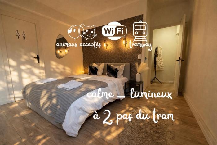 Cocon rénové près du tram