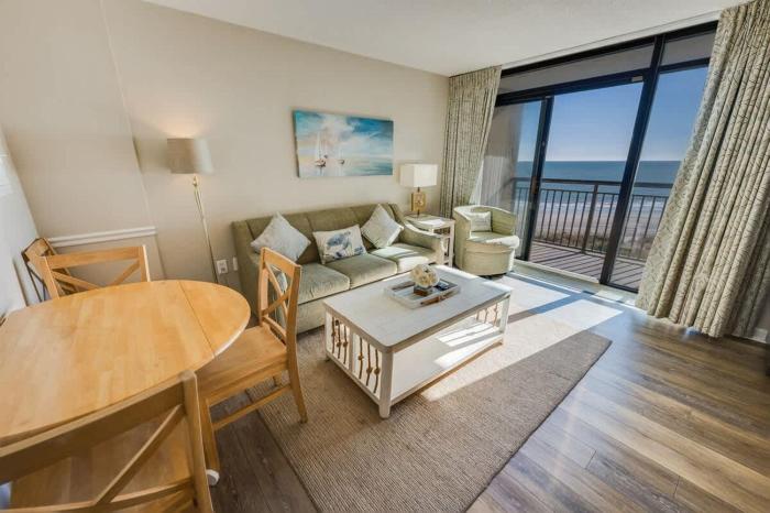 WOW Newly Updated Ocean Front Condo with New Pools