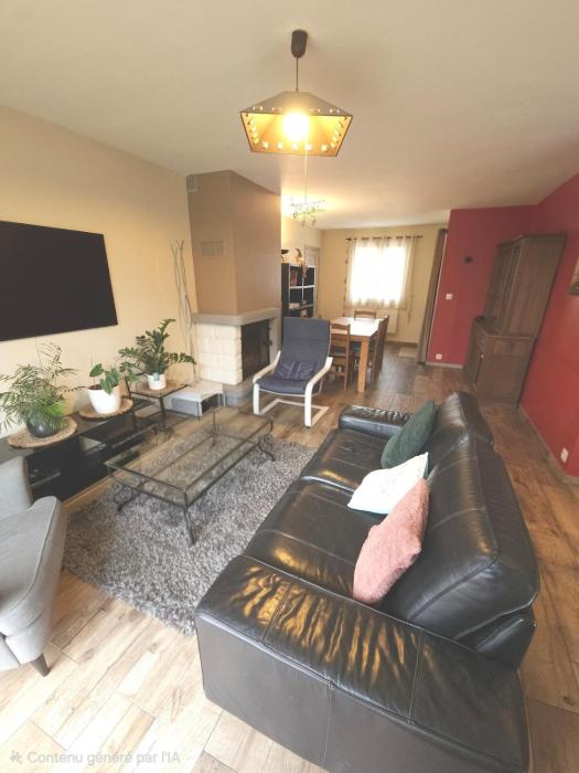 Maison de famille 4-6 personnes à 5 min du Futuroscope