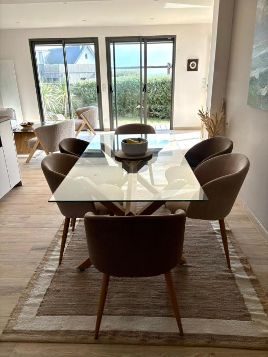 Maison Le Pouliguen face mer sur côte sauvage