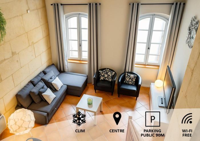 La Garriguette charmant appartement 4 chambres au cœur dArles - calme & climatisé