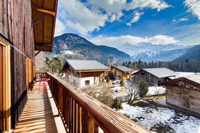 Apartment near the slopes in Servoz
