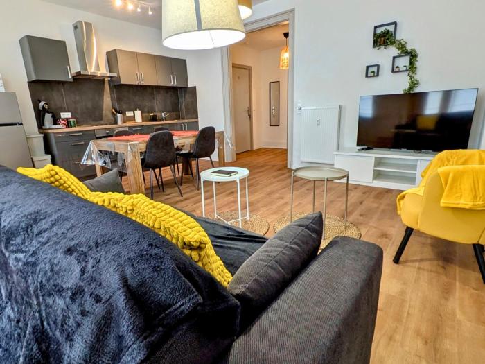 50m² Quiet & Cozy Fiber Easy Parking