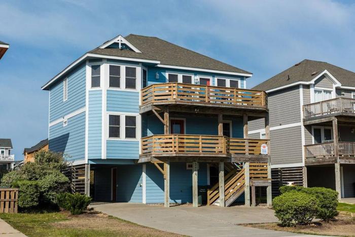 Lazy Pelican - Nags Head MP 11.5, 23 Yds to Beach, Ocean View, Pool, Hot Tub, Pets OK, Flex Stays