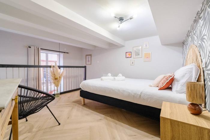 Cocon rénové à deux pas du Capitole-4 couchages