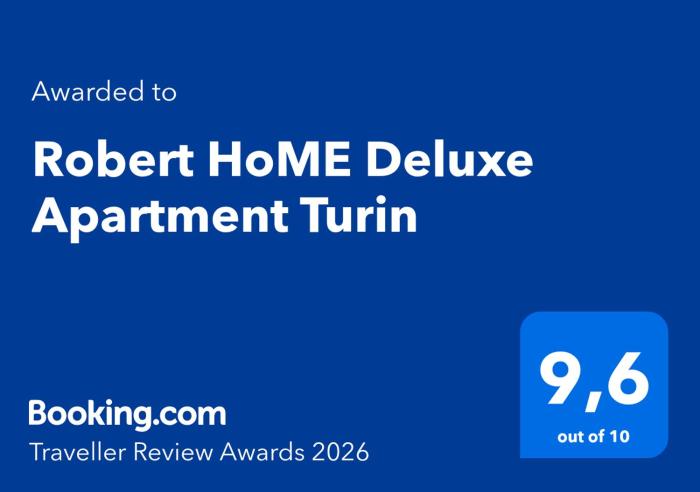 Robert HoME Deluxe Apartment Turin