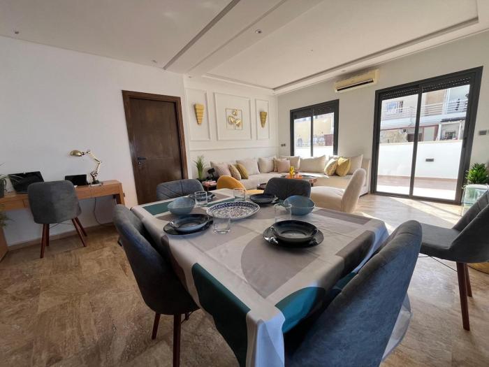 Appartement avec une belle vue sur la médina de Rabat