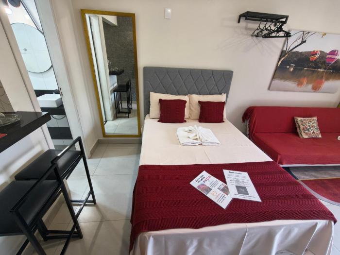 Apartamento novo com ar condicionado e garagem