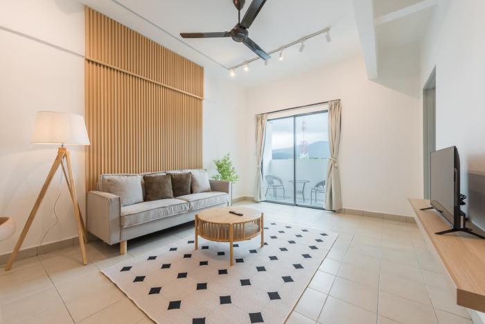 Serene Muji Family Retreat 2-7 pax with Comfortable Living Space