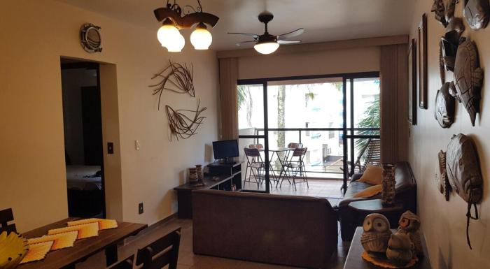 Ubatuba, Apartamento na Praia Grande a 50m da Praia