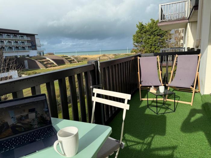 Le Petit Cabourg plage - vue mer