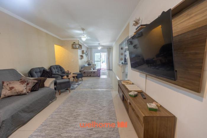 Apto na Praia Grande a passos da Praia do Caicara