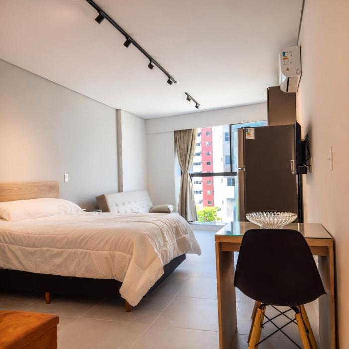 #408 Flat coração de Boa Viagem 4 pessoas