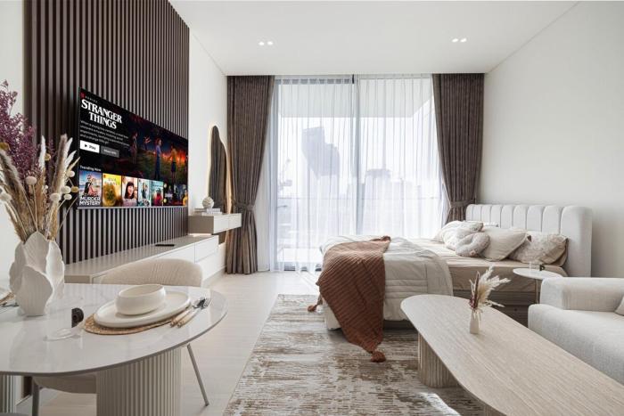 Binghatti Phoenix - Luxury & Modern Studio - Pool & Gym - Free Parking - JVC