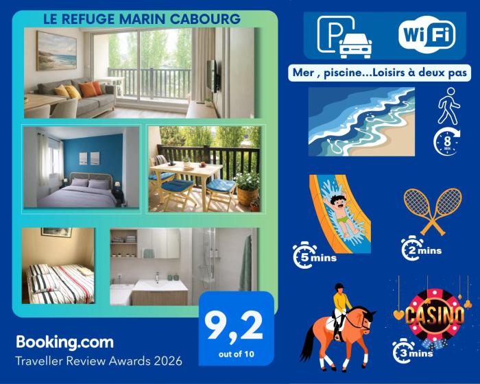 Le refuge Marin - Mer, Piscine, tennis & Loisirs à 2 pas
