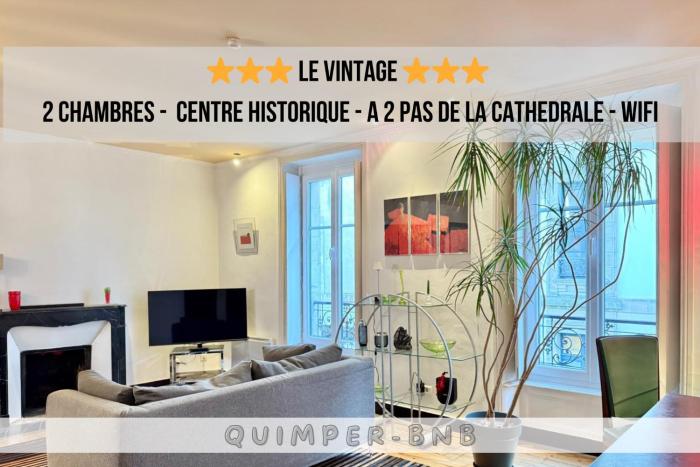 LE VINTAGE, Charme et confort au pied de la Cathédrale de Quimper