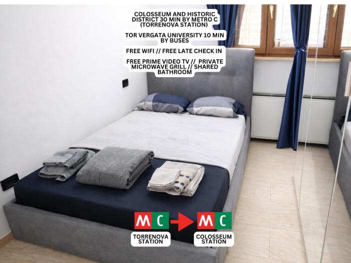 Golden Stay Rome - Mini Golden Room - Close to Metro C