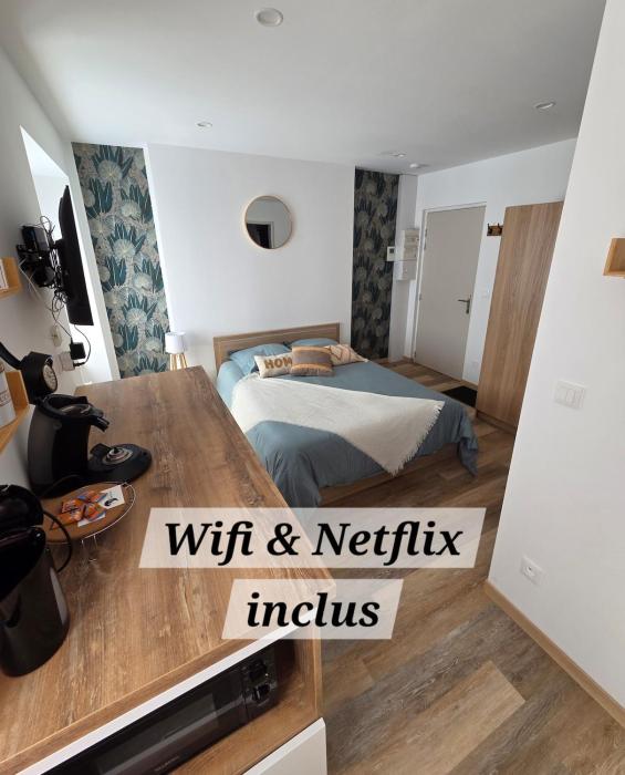 Le Sebastopol- Studio cosy en centre ville de Brioude