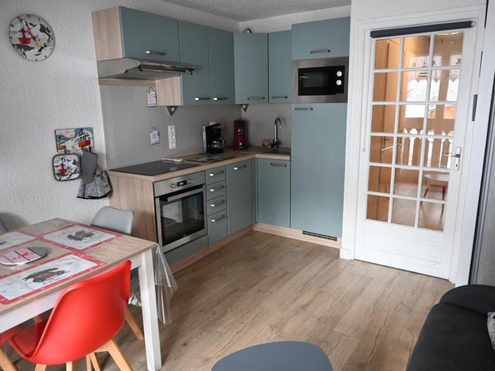 Studio cabine 4 pers Sud avec parking privé - FR-1-263-254