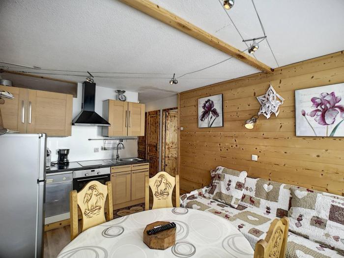 Charmant 3P 4 pers au pied des pistes, WiFi, parking - FR-1-178-66