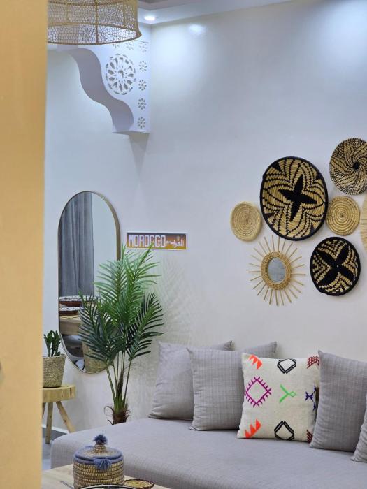 Blue Waves Tamraght, 2BR 2BA, with Rooftop