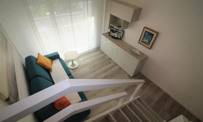 Modern duplex by the beach