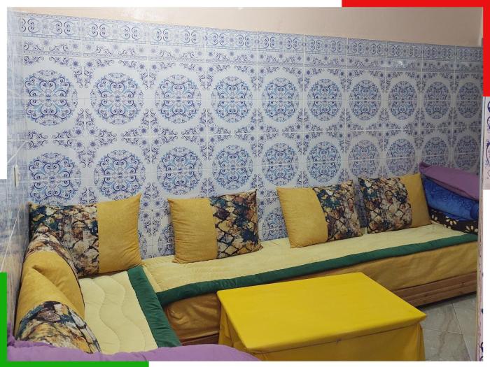 Appartement familial en sous-sol près des chutes dOuzoud, confortable et sûr