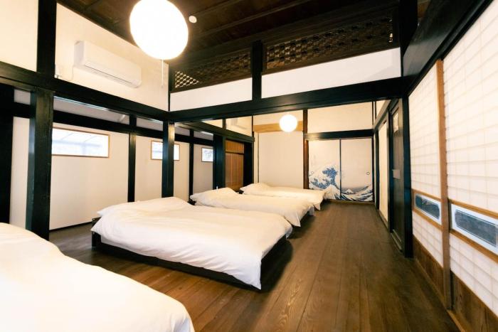 Authentic 100 Year Old Kominka with Goats 3LDK 192sqm Sleeps 8 Pet Friendly