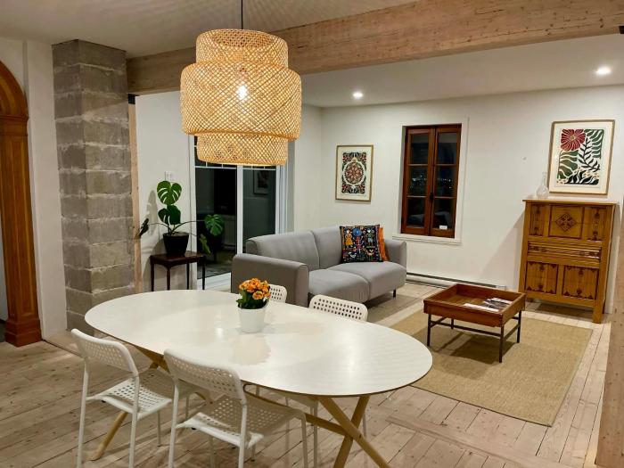 Magnifique appartement Vieux-Lévis rdc ou 2e
