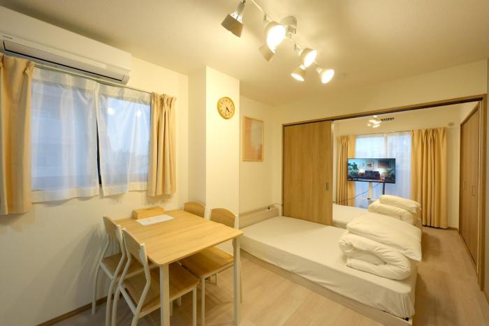 New OPEN!難波まで電車で5分!花園町駅徒歩1分!ホテルリネン使用 404