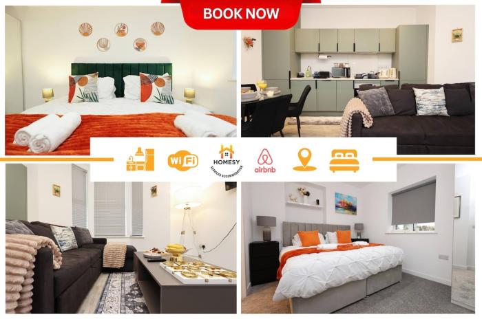 Newly Built Stylish & Central 2-Bedroom 2-Bathroom Apartment - Cardiff City Centre