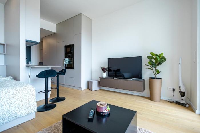 Modern & Minimalistic Apartment - Garage & Balcony