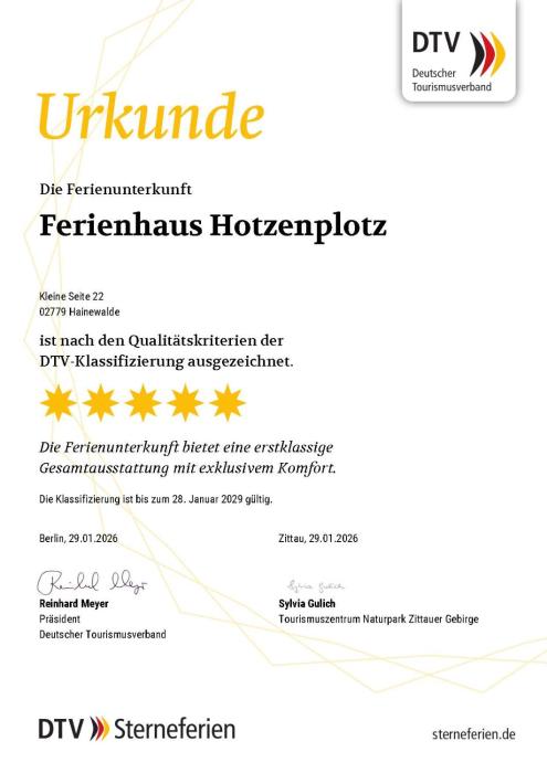 Neu! Ferienhaus Hotzenplotz - Wellness - Mandau - Fahrradweg