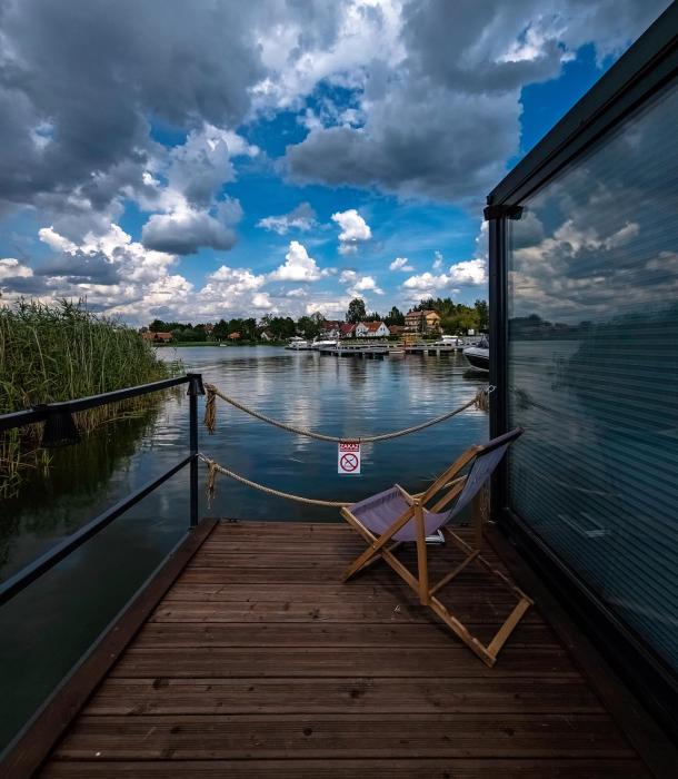 Dom na wodzie Ogonki Mazury