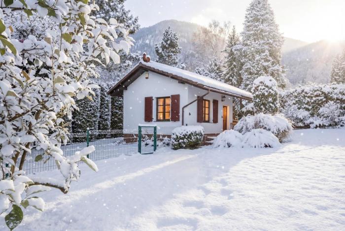 Sielankowy domek w górach