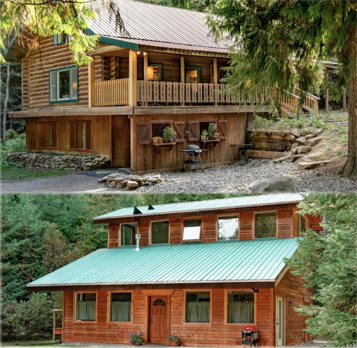 Private Two-Cabin Retreat Near Silverwood Theme Park - Sleeps 15