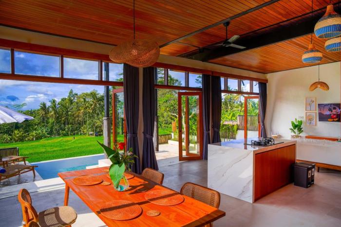 2 BR Private Villa with Open View of Rice Paddies