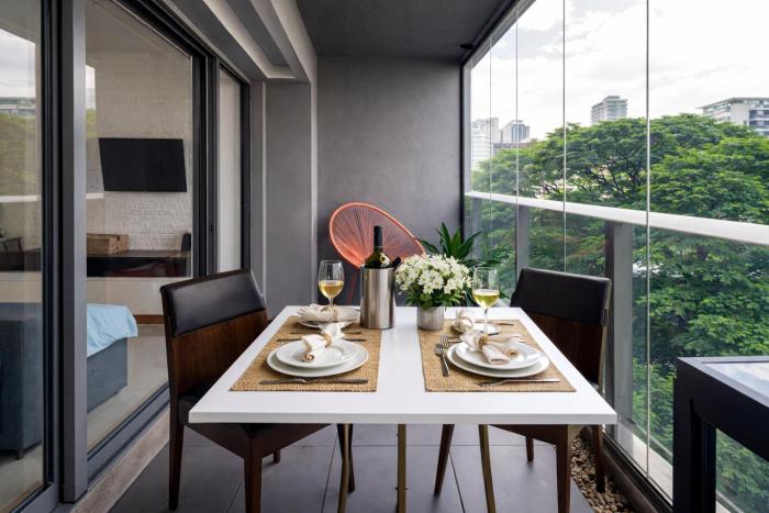 ROSE Habitarte - Ap Novo 100m Metrô Brooklin - Design & Conforto