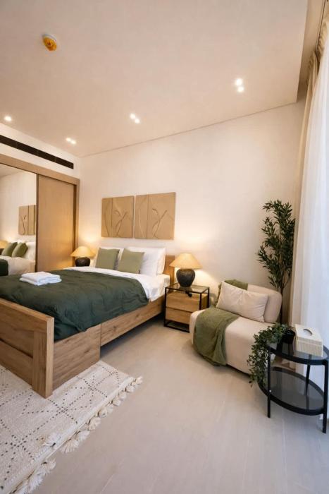 Chic & Peaceful Studio Retreat Binghatti Aurora