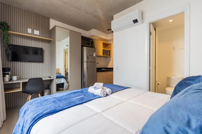 Studio moderno na Vila Mariana perto do metrô Ana Rosa, Av Paulista e hospitais