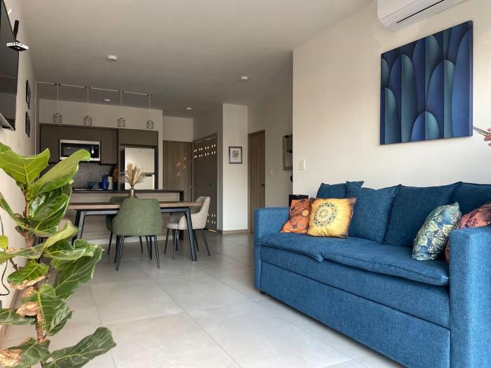 Departamento Nuevo y comodo con Alberca y Terraza cerca de Expo, Chapultepec y Consulado