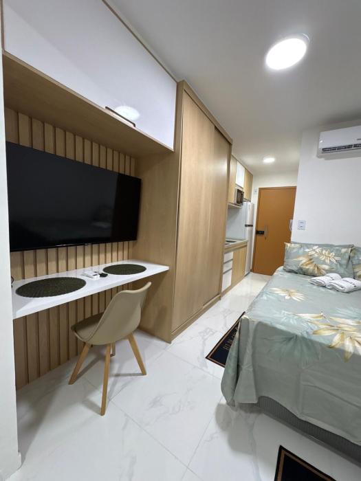 Smart Studio 715 Confortável e Bem Localizado