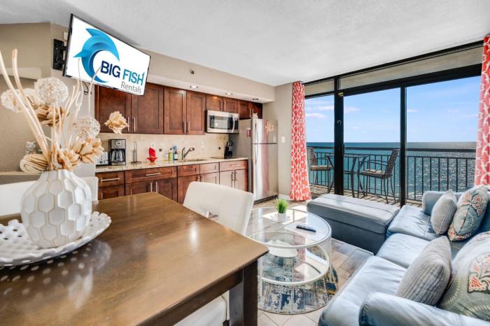 Beach Cove 1BR Oceanfront Condo,Nice Balcony,Pools