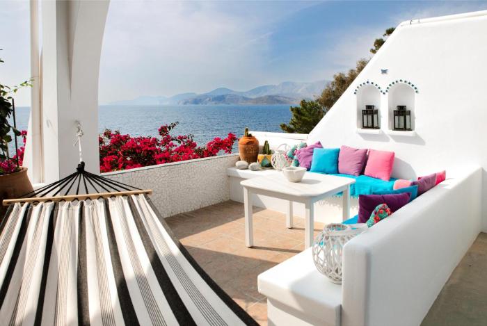 Seafront Casa Azul Villa - Getaway in Kalymnos