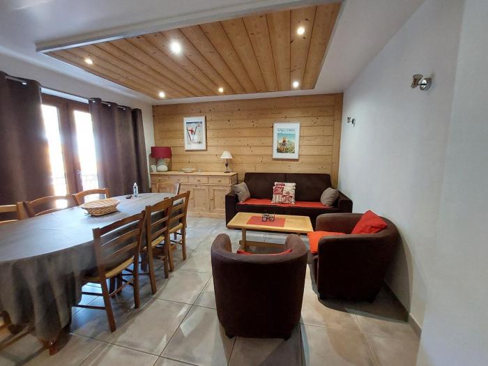 Chalet spacieux 8 pers, 3 chambres, exposé Sud-Ouest, Valloire - FR-1-263-106